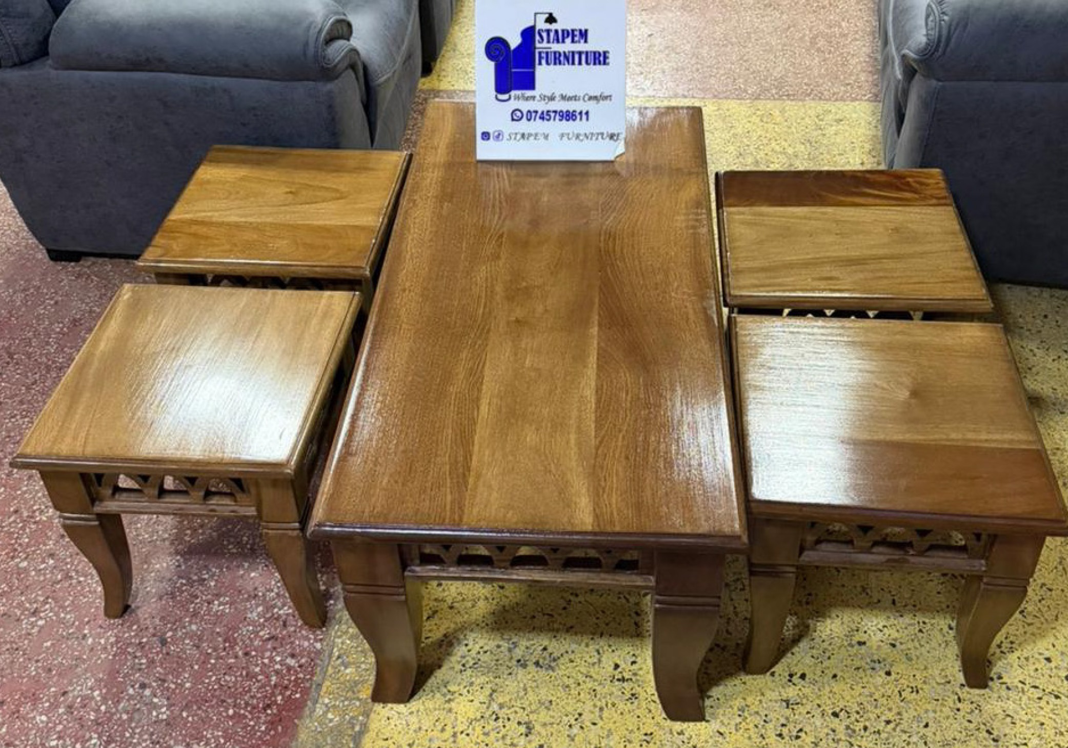 Solid Coffee Table - Image 3