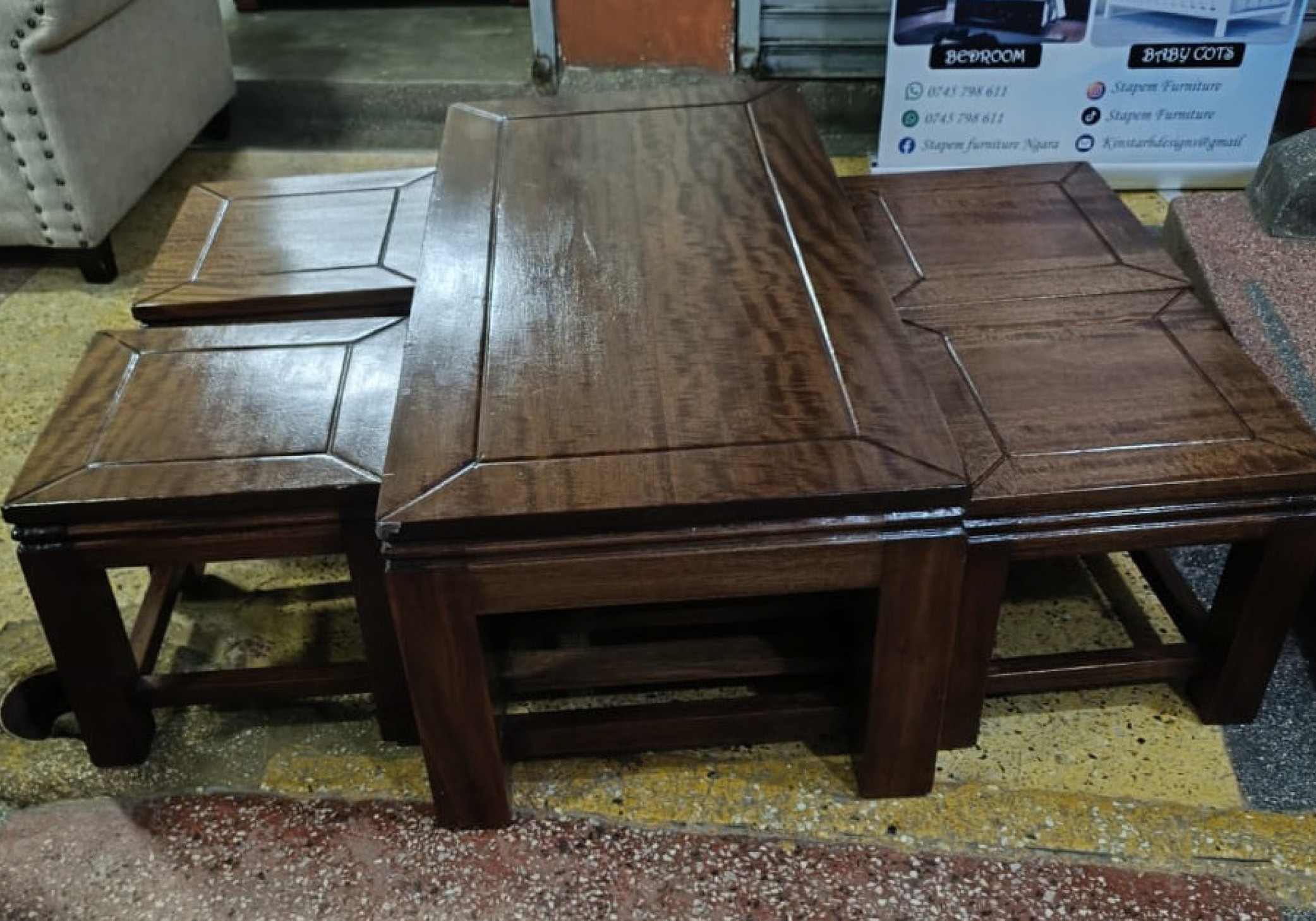Solid Coffee Table - Image 7